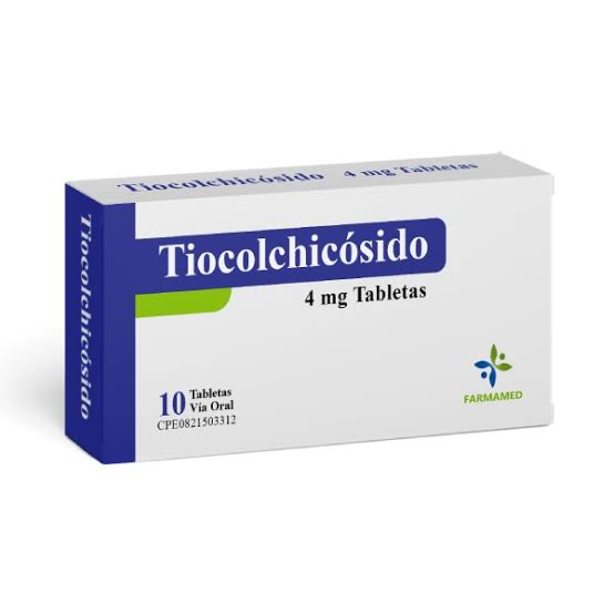 TIOCOLCHICOSIDO 4MG TAB X 10 (FARMAMED)